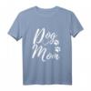 Dog Mom - Dog Mum Hunde Mutter T-Shirt für Hundeliebhaber, Hundebesitzer & Hundemütter – Perfektes Geschenk für Hundeliebhaberinnen