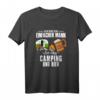 Ich bin ein einfacher Mann Camping und Bier Wohnwagen Opa T-Shirt – Lustiges Geschenk für Camper, Wohnwagenfahrer & Pfadfinder