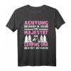 Camping Oma Wohnmobil Campen Rentner Wohnwagen T-Shirt - Lustiges Geschenk für Großmütter beim Camping