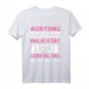 Camping Oma Wohnmobil Campen Rentner Wohnwagen T-Shirt - Lustiges Geschenk für Großmütter beim Camping
