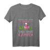 Damen Camper Oma Design Lustig Wohnmobile Rente Geschenk Camping T-Shirt mit V-Ausschnitt – Perfekt für reisefreudige Großmütter & Campingliebhaberinnen