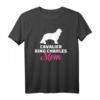 Cavalier King Charles Mama T-Shirt – Für Hundeliebhaber & Hundemütter, Klassisch geschnitten, Perfektes Geschenk für Hunde-Fans