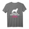 Cavalier King Charles Mama T-Shirt – Für Hundeliebhaber & Hundemütter, Klassisch geschnitten, Perfektes Geschenk für Hunde-Fans