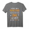 Pensionär Rentner T-Shirt 2023-2025 Lustiges Geschenk zum Ruhestand für Männer, Väter & Opas mit humorvollem Spruch