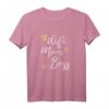 HapDog T-Shirt für Mütter – Lustiges Mama ist der Chef Design für Muttertag, Geburtstag & starke Frauen