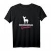 Damen Chihuahua Oma T-Shirt – Klassisch geschnitten für Hunde- und Familienliebe, perfekt als Geschenk