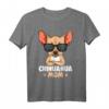 Chihuahua Mom Hunde Mama Frauen T-Shirt mit lustigem Hunde-Spruch – Perfektes Geschenk für Hundeliebhaber, Mütter & Chihuahua-Fans
