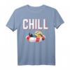 HapDog Minions T-Shirt Red White And Blue Chill Minion In Floatie - Lustiges Lizenziertes Geschenk