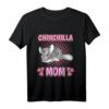 Damen Chinchilla Mom Mama Muttertag T-Shirt – Lustiges Chinchilla Geschenk für Tierliebhaberinnen