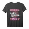 Damen Chinchilla Mom Mama Muttertag T-Shirt – Lustiges Chinchilla Geschenk für Tierliebhaberinnen