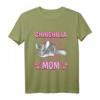 Damen Chinchilla Mom Mama Muttertag T-Shirt – Lustiges Chinchilla Geschenk für Tierliebhaberinnen