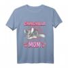 Damen Chinchilla Mom Mama Muttertag T-Shirt – Lustiges Chinchilla Geschenk für Tierliebhaberinnen