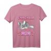 Damen Chinchilla Mom Mama Muttertag T-Shirt – Lustiges Chinchilla Geschenk für Tierliebhaberinnen
