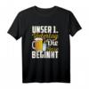 Unser erster Vatertag Partneroutfit Papa und Sohn Tochter T-Shirt - Lustiges Männertag Outfit für Vater und Kind, perfekt für Vatertag & Christi Himmelfahrt