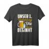 Unser erster Vatertag Partneroutfit Papa und Sohn Tochter T-Shirt - Lustiges Männertag Outfit für Vater und Kind, perfekt für Vatertag & Christi Himmelfahrt