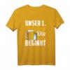 Unser erster Vatertag Partneroutfit Papa und Sohn Tochter T-Shirt - Lustiges Männertag Outfit für Vater und Kind, perfekt für Vatertag & Christi Himmelfahrt