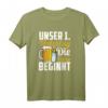 Unser erster Vatertag Partneroutfit Papa und Sohn Tochter T-Shirt - Lustiges Männertag Outfit für Vater und Kind, perfekt für Vatertag & Christi Himmelfahrt