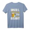 Unser erster Vatertag Partneroutfit Papa und Sohn Tochter T-Shirt - Lustiges Männertag Outfit für Vater und Kind, perfekt für Vatertag & Christi Himmelfahrt
