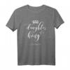 Christliches T-Shirt mit Bibelvers 2 Korinther 6:18 - Tochter König Jesus mit Krone, Perfekt für Frauen des Glaubens