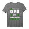 Schützenkönig Opa Sportschütze T-Shirt - Perfektes Geschenk für Schützenfest, Großväter & Schützenverein mit lustigem Spruch