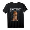Cocker Spaniel Anatomie Lustiges Niedliches Hund T-Shirt – Perfektes Geschenk für Hundemama und Hundepapa