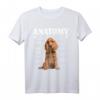 Cocker Spaniel Anatomie Lustiges Niedliches Hund T-Shirt – Perfektes Geschenk für Hundemama und Hundepapa