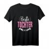 Beste Tochter der Welt - Süßes Vintage T-Shirt als Geschenk zum Geburtstag, Weihnachten oder für werdende Töchter