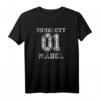 Ruhrpott Mädel Rückennummer College Look T-Shirt – Familiengeschenk im Ruhrgebiet für Football-Fans und gemeinsame Fotos