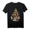 Rough Collie Weihnachten Hundebaum T-Shirt – Lustiges Hundegeschenk für Weihnachten, Geburtstag & Feiertage für Hundeliebhaber aller Altersgruppen
