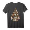 Rough Collie Weihnachten Hundebaum T-Shirt – Lustiges Hundegeschenk für Weihnachten, Geburtstag & Feiertage für Hundeliebhaber aller Altersgruppen