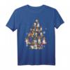 Rough Collie Weihnachten Hundebaum T-Shirt – Lustiges Hundegeschenk für Weihnachten, Geburtstag & Feiertage für Hundeliebhaber aller Altersgruppen