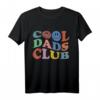 Lustiges Vatertag T-Shirt für Männer & Frauen - Buntes Retro Design im Cool Dads Club Style mit humorvollem Spruch