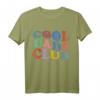 Lustiges Vatertag T-Shirt für Männer & Frauen - Buntes Retro Design im Cool Dads Club Style mit humorvollem Spruch