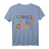 Lustiges Vatertag T-Shirt für Männer & Frauen - Buntes Retro Design im Cool Dads Club Style mit humorvollem Spruch