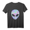 Alien Kopf Hemd - Lustiges Halloween Kostüm T-Shirt für Damen, Herren & Kinder als Partyoutfit & Geschenk