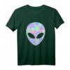 Alien Kopf Hemd - Lustiges Halloween Kostüm T-Shirt für Damen, Herren & Kinder als Partyoutfit & Geschenk