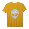 Alien Kopf Hemd - Lustiges Halloween Kostüm T-Shirt für Damen, Herren & Kinder als Partyoutfit & Geschenk