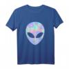 Alien Kopf Hemd - Lustiges Halloween Kostüm T-Shirt für Damen, Herren & Kinder als Partyoutfit & Geschenk
