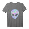 Alien Kopf Hemd - Lustiges Halloween Kostüm T-Shirt für Damen, Herren & Kinder als Partyoutfit & Geschenk