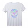 Alien Kopf Hemd - Lustiges Halloween Kostüm T-Shirt für Damen, Herren & Kinder als Partyoutfit & Geschenk
