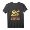 Geschenk zum 25. Geburtstag 1998 - Süßes Birthday Queen Krone T-Shirt für Damen, Mütter & Freundinnen