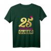 Geschenk zum 25. Geburtstag 1998 - Süßes Birthday Queen Krone T-Shirt für Damen, Mütter & Freundinnen
