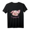 Erdling Schwein Vegan Veganer Vegetarier T-Shirt – Tierschutz Geschenkidee für Veganer, Vegetarier & Tierliebhaber zu Weihnachten, Geburtstag & besonderen Anlässen