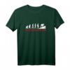 Dachdecker Evolution Dach Dachdecken Dachdeckerei T-Shirt – Lustiges Geschenk für Dachdecker, Profis & Fans zu Geburtstagen, Weihnachten & Vatertag
