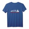 Dachdecker Evolution Dach Dachdecken Dachdeckerei T-Shirt – Lustiges Geschenk für Dachdecker, Profis & Fans zu Geburtstagen, Weihnachten & Vatertag