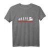 Dachdecker Evolution Dach Dachdecken Dachdeckerei T-Shirt – Lustiges Geschenk für Dachdecker, Profis & Fans zu Geburtstagen, Weihnachten & Vatertag