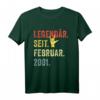 20. Geburtstag T-Shirt für Mann & Frau - Legendär seit Februar 2001 Geschenk zum 20. Geburtstag, Party & Jubiläum