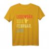 20. Geburtstag T-Shirt für Mann & Frau - Legendär seit Februar 2001 Geschenk zum 20. Geburtstag, Party & Jubiläum