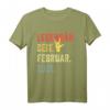 20. Geburtstag T-Shirt für Mann & Frau - Legendär seit Februar 2001 Geschenk zum 20. Geburtstag, Party & Jubiläum