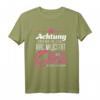 Achtung erheben Sie sich, Ihre Majestät die Oma betritt Raum T-Shirt - Lustiges Geschenk für stolze Omas zum Muttertag, Geburtstag & Weihnachten